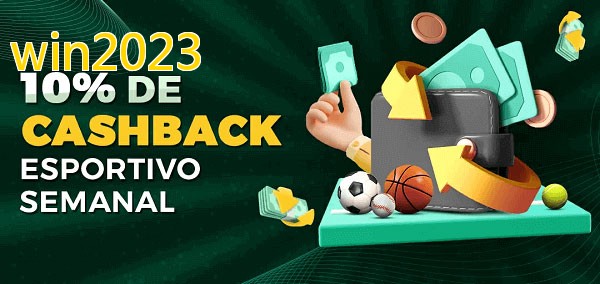 10% de bônus de cashback na win2023